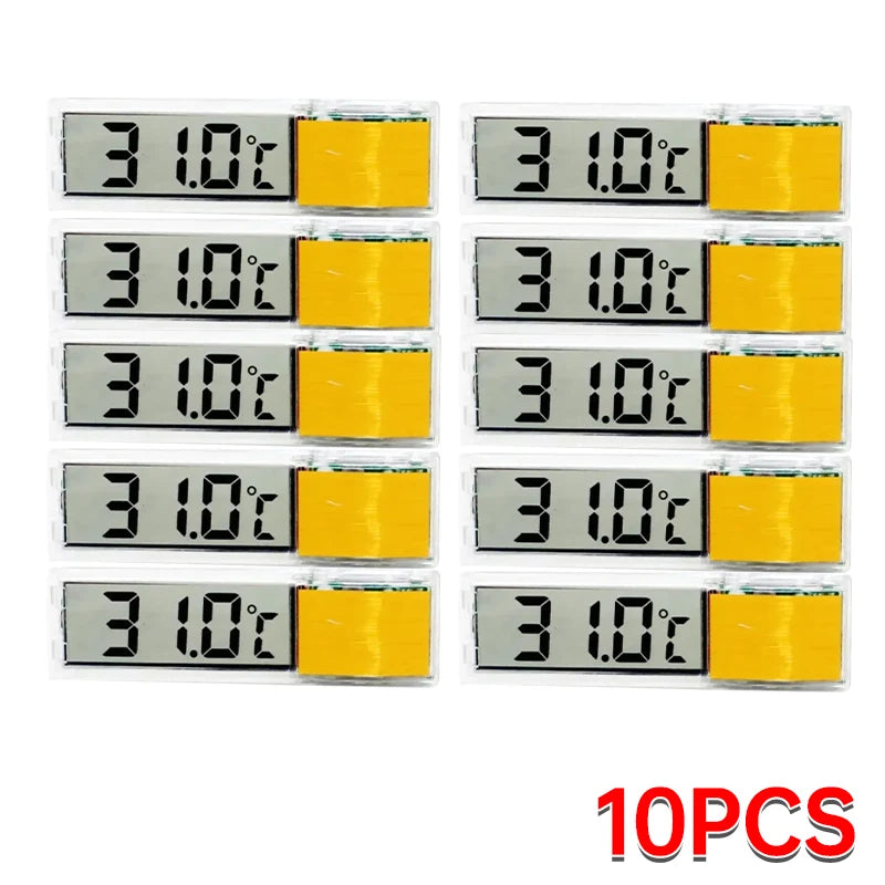 1Pcs Electronic LCD Digital Fish Tank Temperature Aquarium Thermometer Measurement Fish Tank Temp Meter Aquarium Accessories