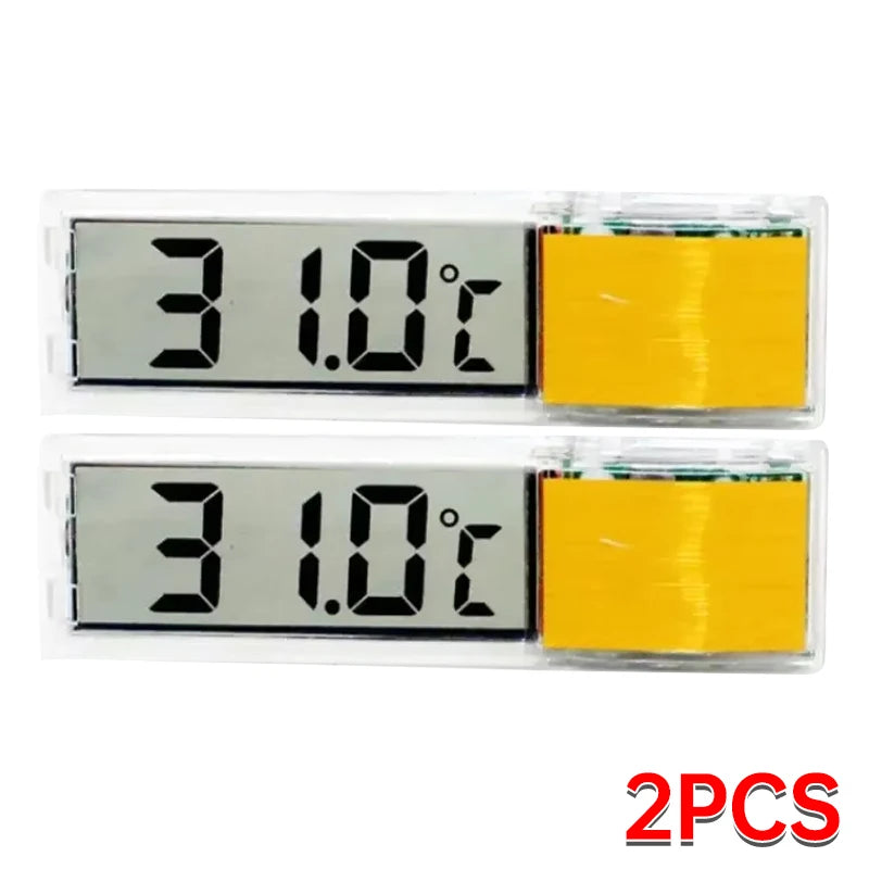 1Pcs Electronic LCD Digital Fish Tank Temperature Aquarium Thermometer Measurement Fish Tank Temp Meter Aquarium Accessories