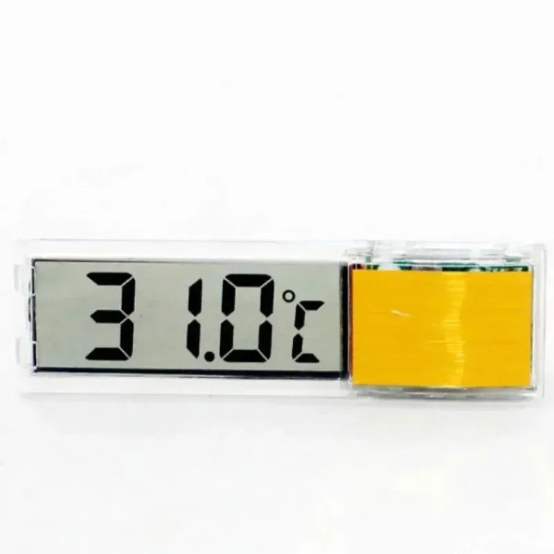 1Pcs Electronic LCD Digital Fish Tank Temperature Aquarium Thermometer Measurement Fish Tank Temp Meter Aquarium Accessories