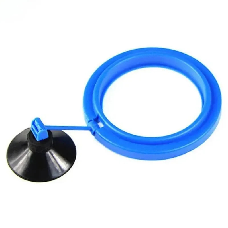 1Pc Aquarium Feeding Ring Fish Tank Floating Food Tray Feeder Square Circle Fish Feeder Accessory Aquatic Pet Supplies