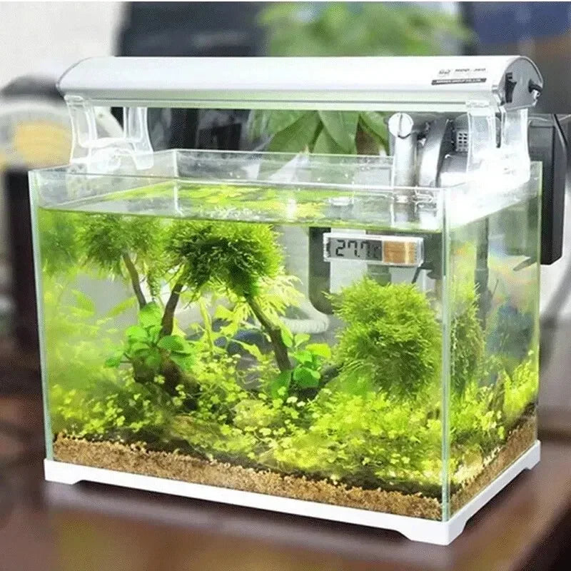 1Pcs Electronic LCD Digital Fish Tank Temperature Aquarium Thermometer Measurement Fish Tank Temp Meter Aquarium Accessories