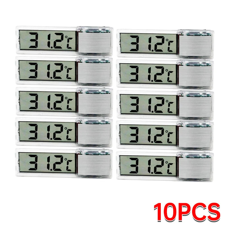 1Pcs Electronic LCD Digital Fish Tank Temperature Aquarium Thermometer Measurement Fish Tank Temp Meter Aquarium Accessories