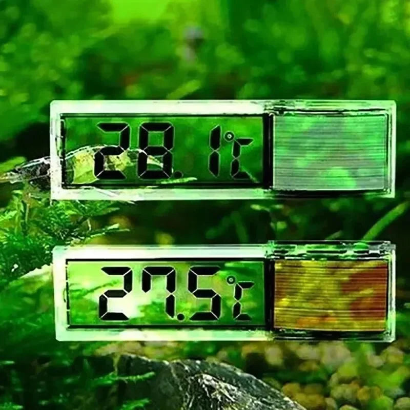 1Pcs Electronic LCD Digital Fish Tank Temperature Aquarium Thermometer Measurement Fish Tank Temp Meter Aquarium Accessories