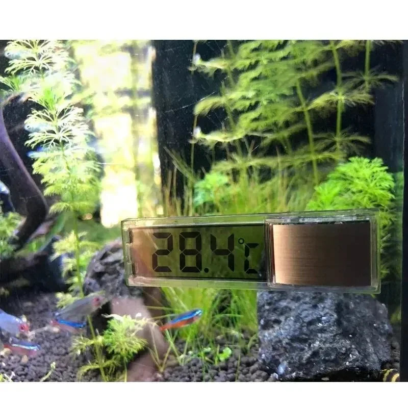 1Pcs Electronic LCD Digital Fish Tank Temperature Aquarium Thermometer Measurement Fish Tank Temp Meter Aquarium Accessories